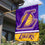 WinCraft Los Angeles Lakers Double Sided House Banner Flag - Sports Collectibles, Sports Memorabilia, Sports Fan Shop, Sports Gifts