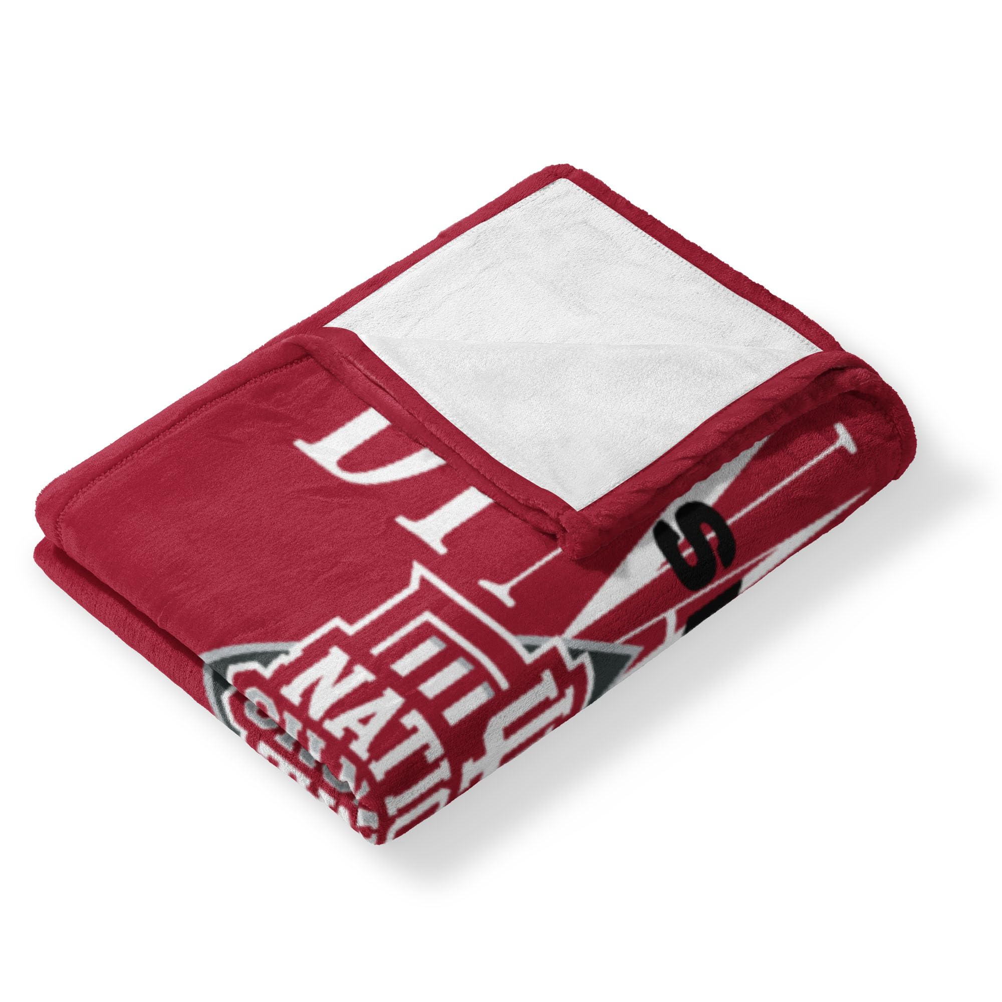 Northwest 2025 NCAA Football Championship Indiana Hoosiers Historical Silk Touch Throw Blanket, 46 x 60 inches - Sports Gifts, Sports Memorabilia, Sports Collectibles, Fan Shop