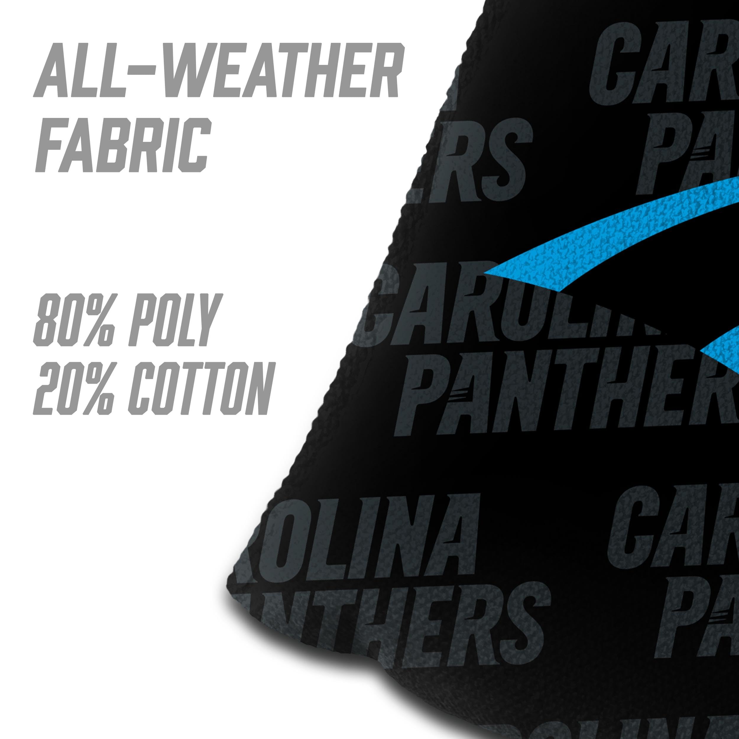 YouTheFan NFL Carolina Panthers Cornhole Bags - 4PK - Black - Sports Collectibles, Sports Memorabilia, Sports Fan Shop, Sports Gifts