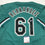 Autographed/Signed Livan Hernandez 97 WS MVP Florida Teal Baseball Jersey PSA/DNA COA