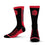 For Bare Feet NBA TORONTO RAPTORS MVP Crew Sock Team Color Large - Sports Gifts, Sports Memorabilia, Sports Collectibles, Fan Shop