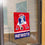 New England Patriots Vintage Pat Patriot Banner Window Wall Hanging Flag with Suction Cup - Sports Collectibles, Sports Memorabilia, Sports Fan Shop, Sports Gifts