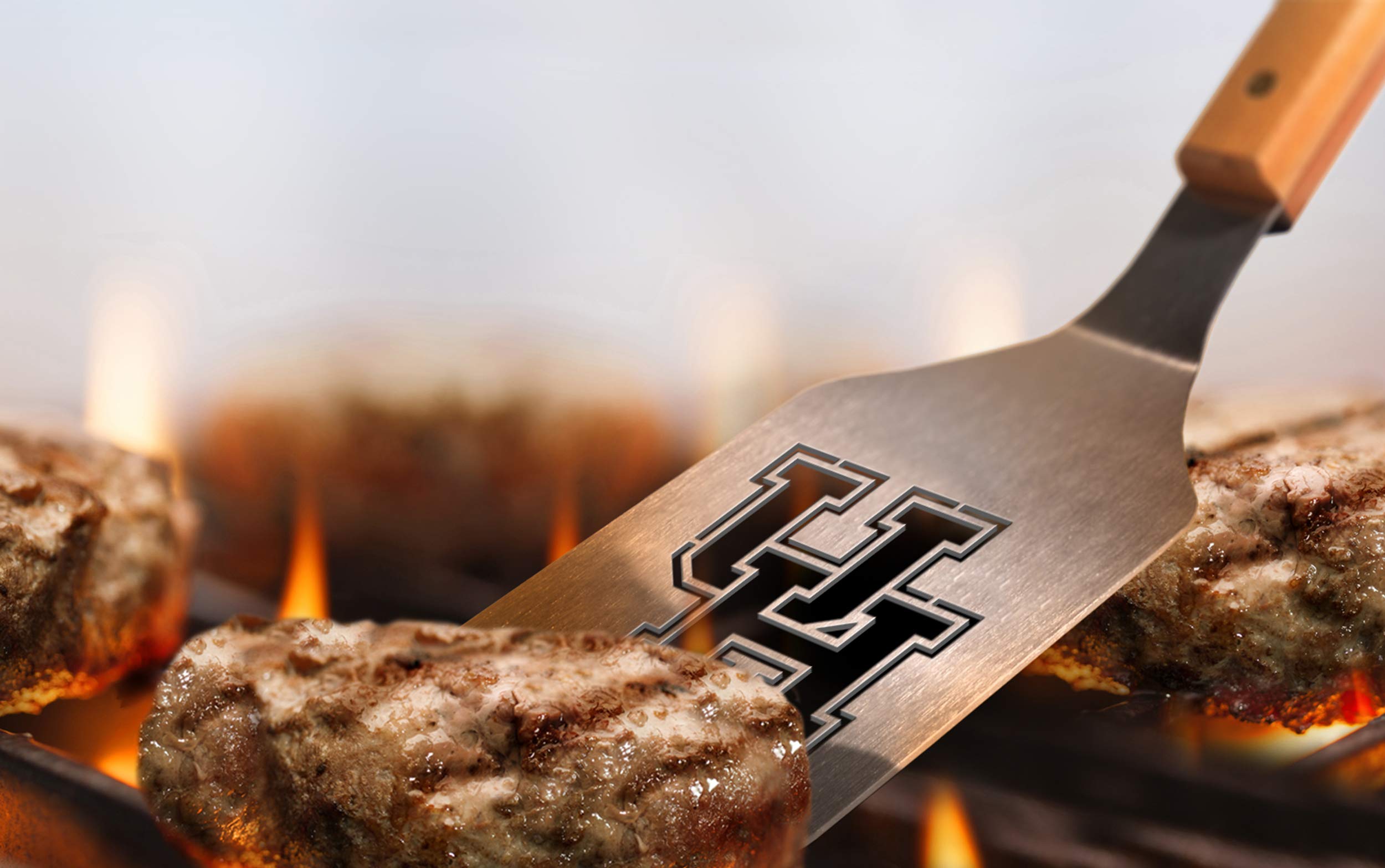 YouTheFan NCAA Houston Cougars Classic Series 3-Piece BBQ Set - Sports Collectibles, Sports Memorabilia, Sports Fan Shop, Sports Gifts
