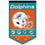 WinCraft Miami Dolphins Heritage History Banner Pennant - Sports Collectibles, Sports Memorabilia, Sports Fan Shop, Sports Gifts
