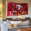 WinCraft San Francisco 49ers 2024 Super Bowl Bound and NFC Champions Flag Outdoor Indoor 3x5 Foot Banner - Sports Collectibles, Sports Memorabilia, Sports Fan Shop, Sports Gifts