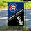 WinCraft House Divided Cubs and White Sox Double Sided Garden Flag - Sports Collectibles, Sports Memorabilia, Sports Fan Shop, Sports Gifts