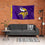 WinCraft Minnesota Vikings Printed Header 3x5 Foot Banner Flag - Sports Collectibles, Sports Memorabilia, Sports Fan Shop, Sports Gifts
