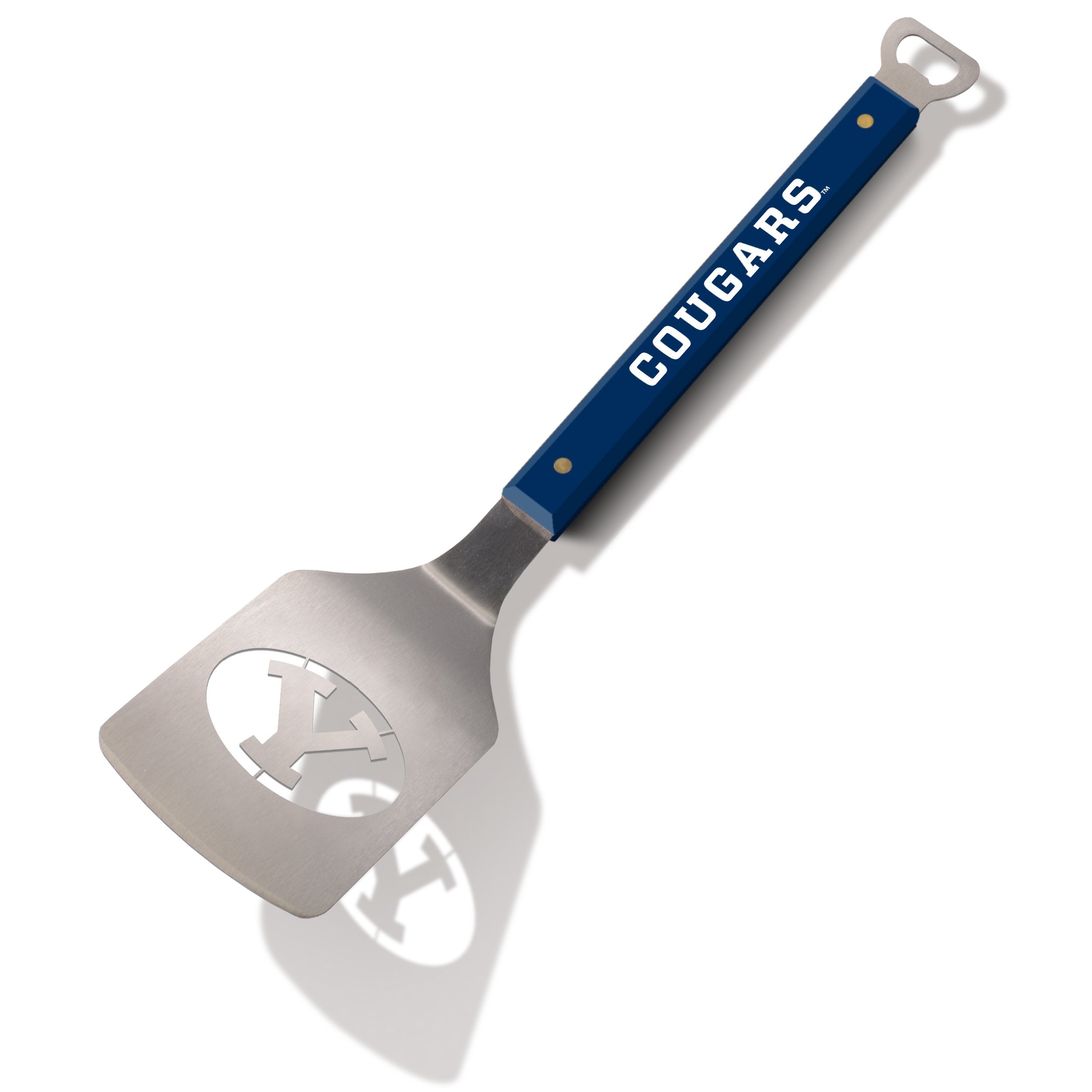 NCAA BYU Cougars Spirit Series Sportula Stainless Steel Grilling Spatula - Sports Collectibles, Sports Memorabilia, Sports Fan Shop, Sports Gifts