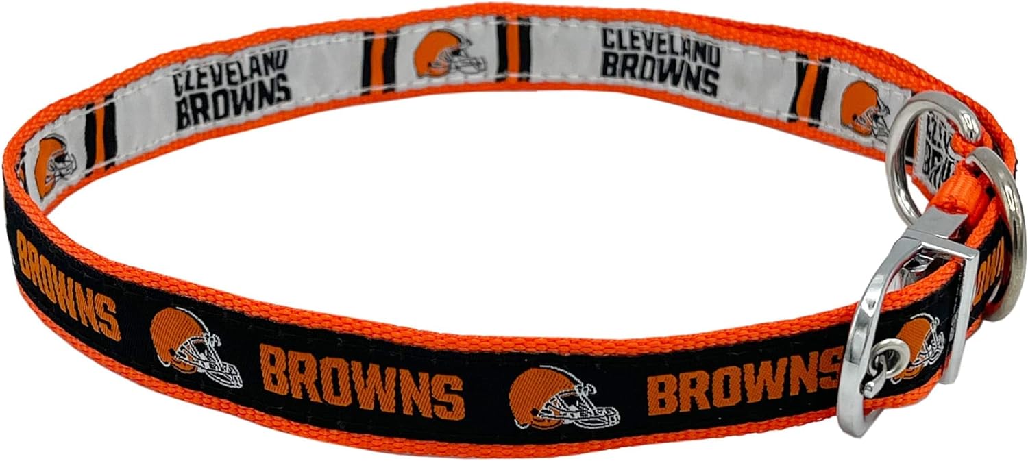 Cleveland Browns Reversible Collar Pets First - Sports Collectibles, Sports Memorabilia, Sports Fan Shop, Sports Gifts