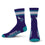 For Bare Feet NBA CHARLOTTE HORNETS 4 Stripe Deuce Crew Sock Team Color YOUTH - Sports Gifts, Sports Memorabilia, Sports Collectibles, Fan Shop
