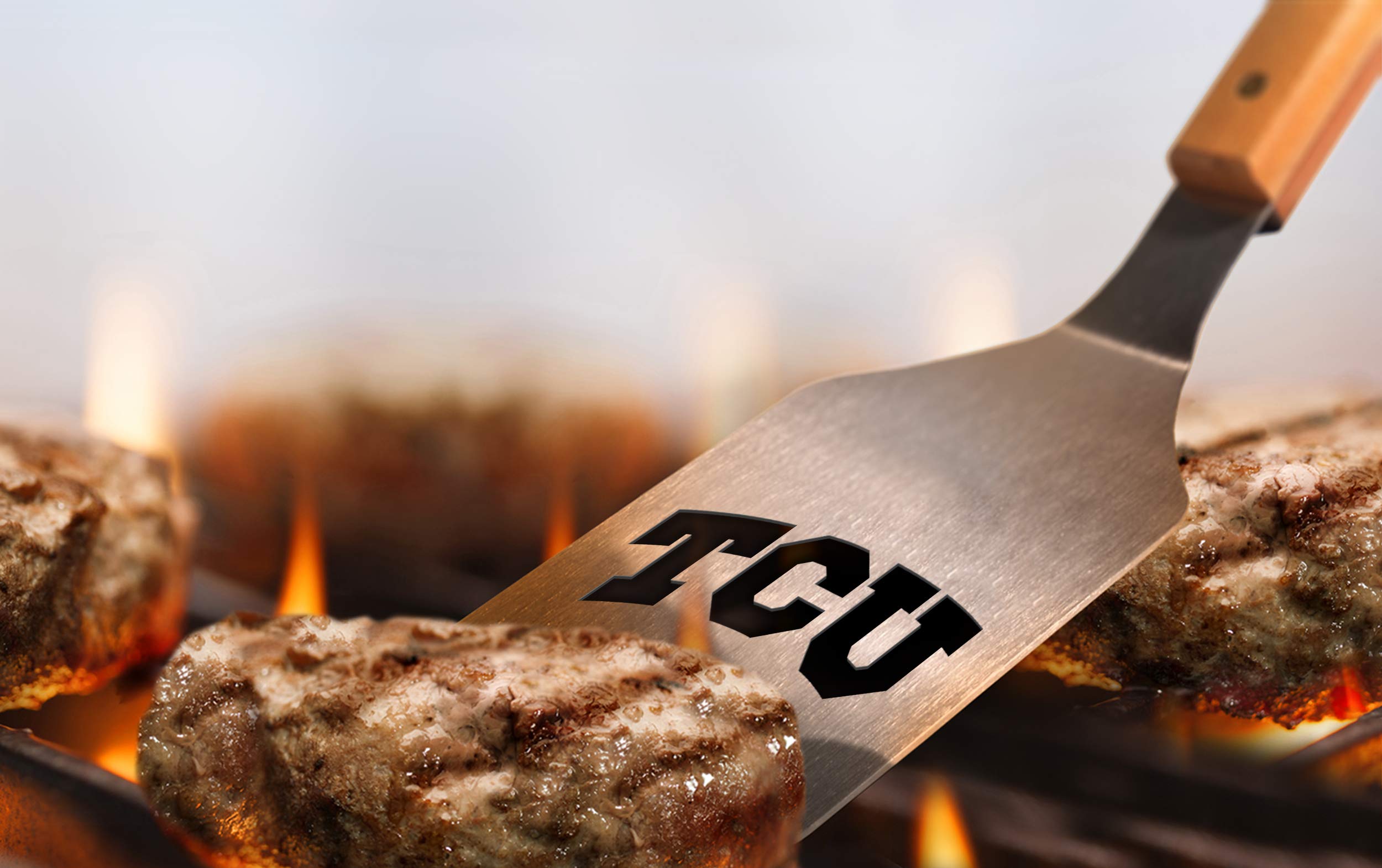 YouTheFan NCAA TCU Horned Frogs Classic Series 3-Piece BBQ Set - Sports Collectibles, Sports Memorabilia, Sports Fan Shop, Sports Gifts
