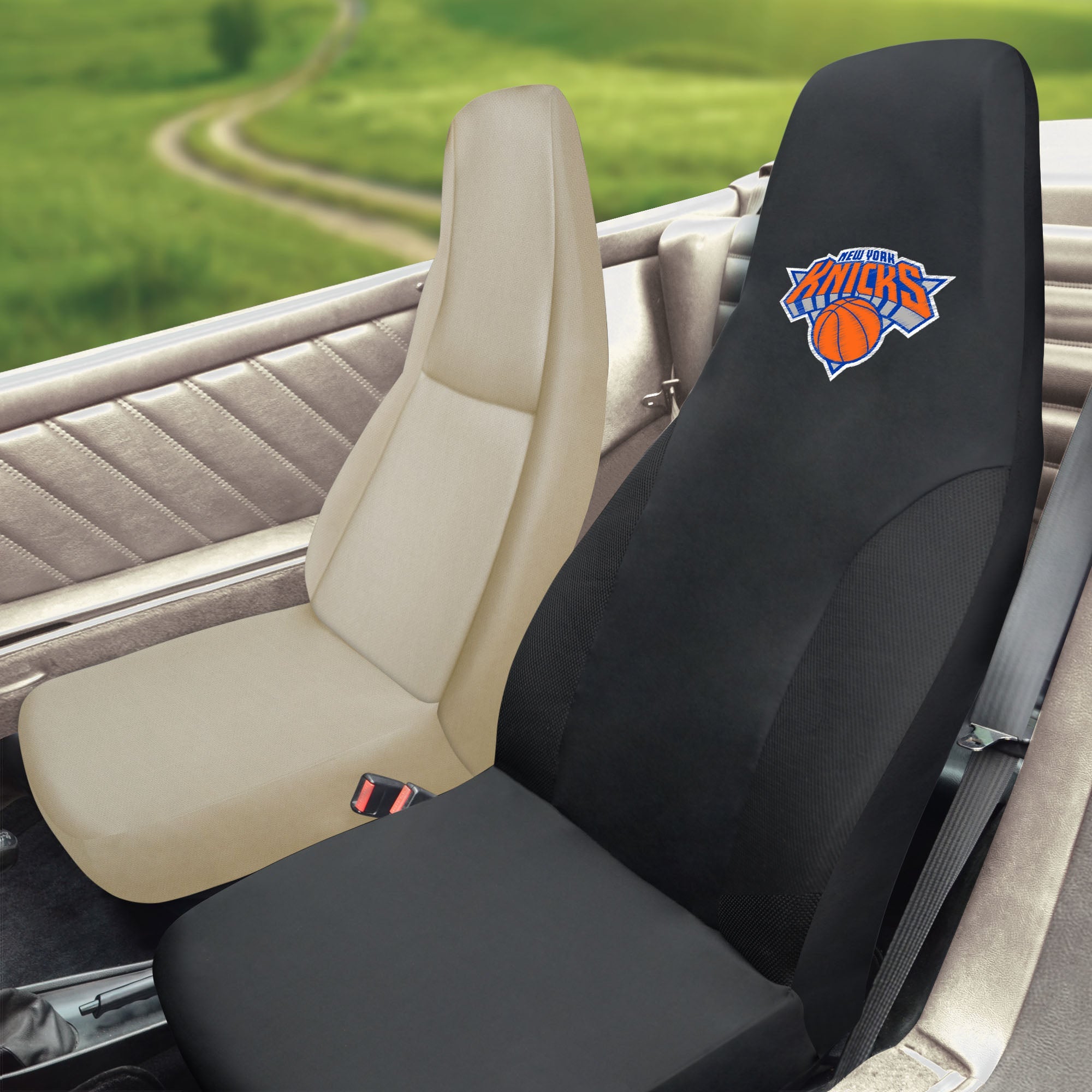 NBA - New York Knicks Seat Cover - Sports Gifts, Sports Memorabilia, Sports Collectibles, Fan Shop