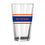 New York Knicks 16oz Stripe Pint Glass - Sports Gifts, Sports Memorabilia, Sports Collectibles, Fan Shop