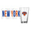New York Knicks 16oz Overtime Pint Glass - Sports Gifts, Sports Memorabilia, Sports Collectibles, Fan Shop