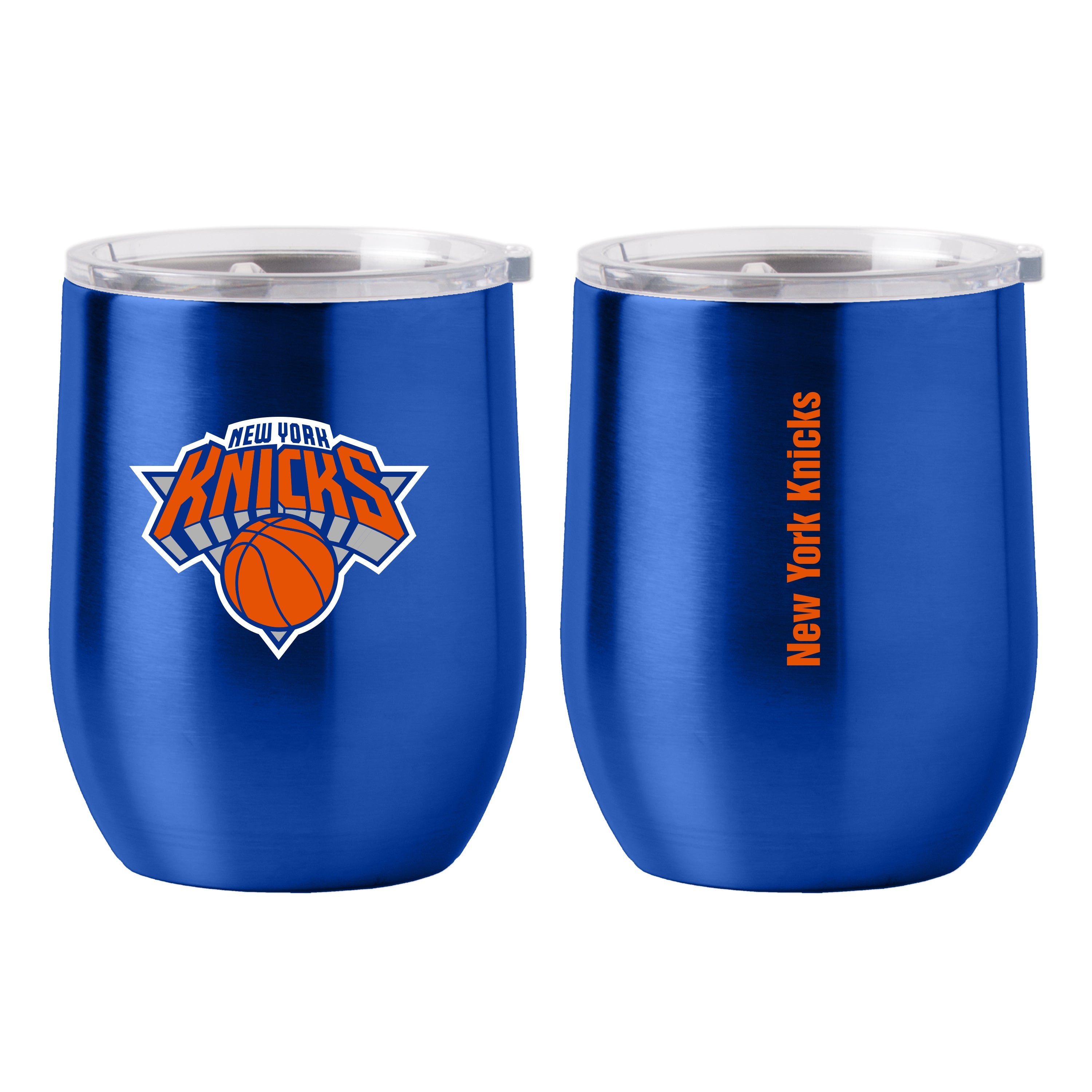 NY Knicks 16oz Gameday Stainless Curved Beverage