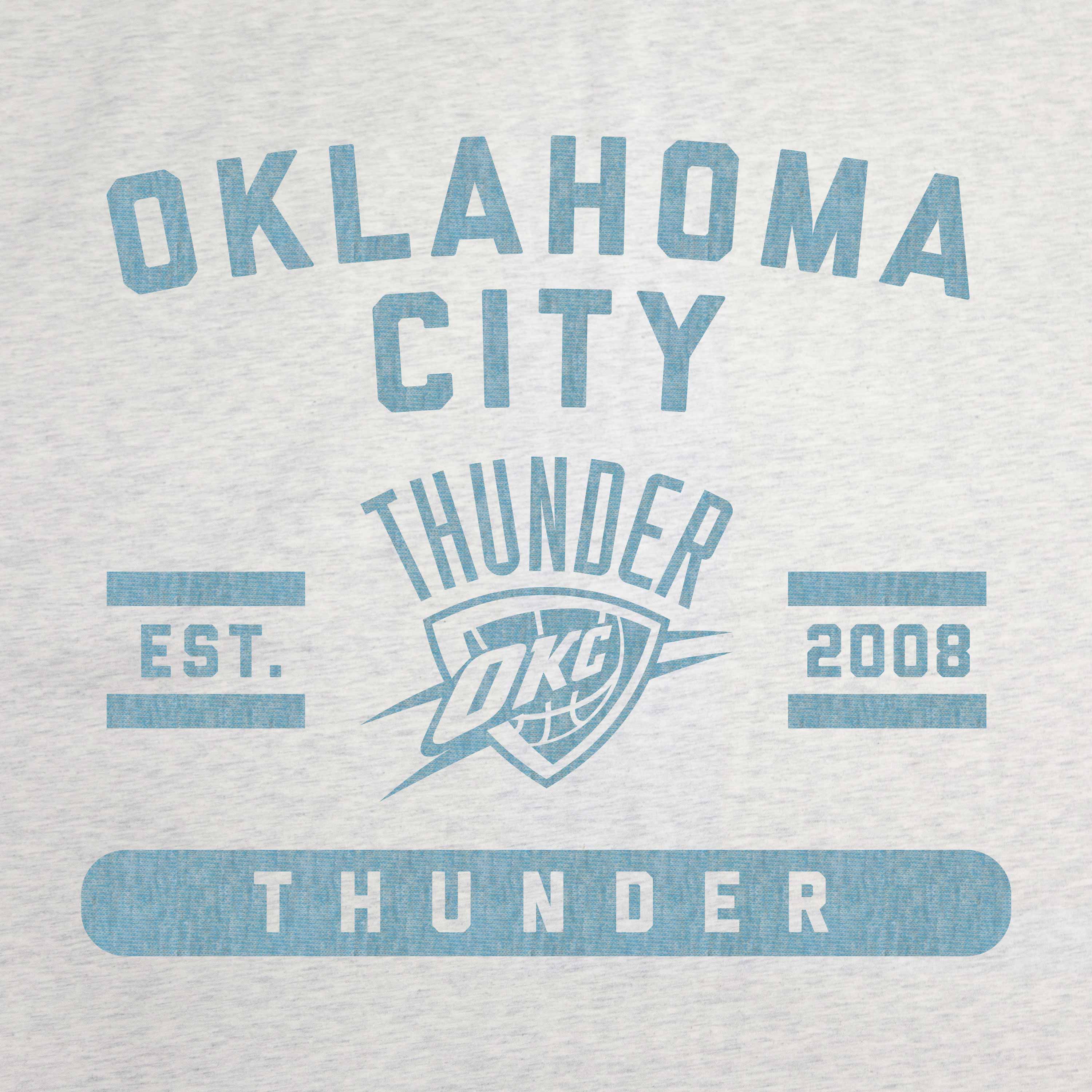 Oklahoma City Thunder Sublimated Sweatshirt Blanket - Sports Gifts, Sports Memorabilia, Sports Collectibles, Fan Shop