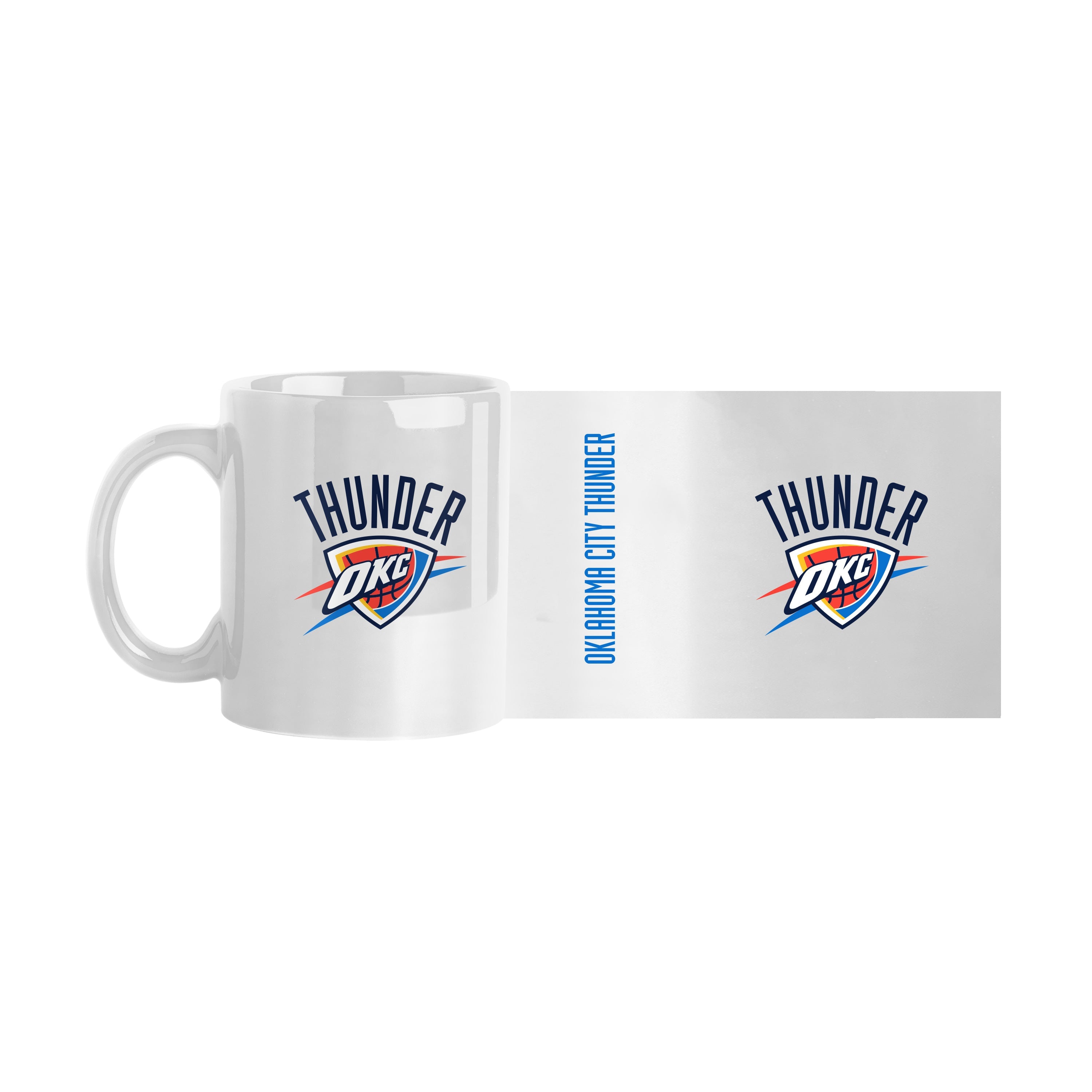 Oklahoma City Thunder 11oz Gameday Sublimated Mug - Sports Gifts, Sports Memorabilia, Sports Collectibles, Fan Shop
