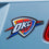 NBA - Oklahoma City Thunder Color Emblem - Sports Gifts, Sports Memorabilia, Sports Collectibles, Fan Shop