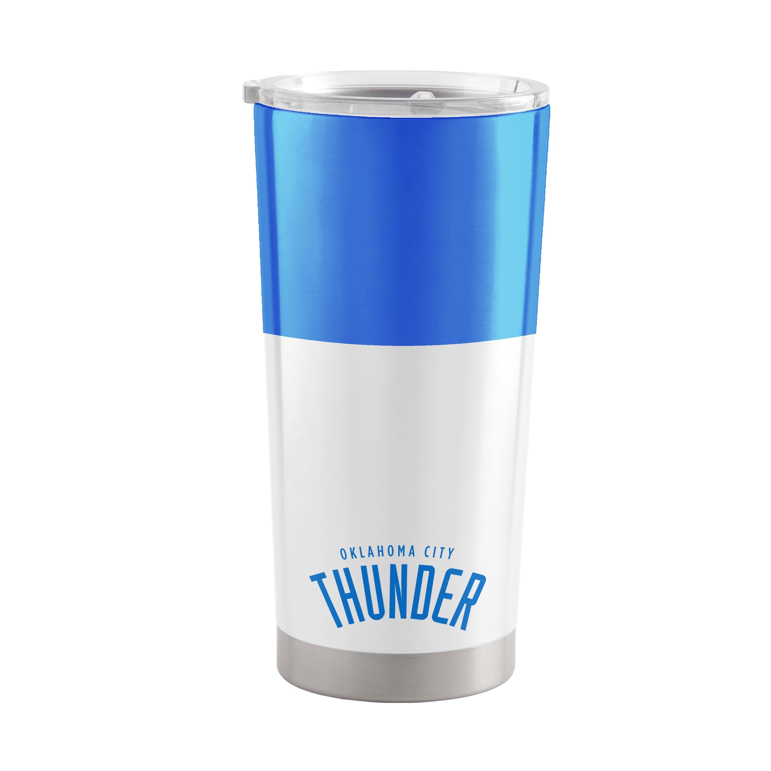 Oklahoma City Thunder 20oz Colorblock Stainless Tumbler - Sports Gifts, Sports Memorabilia, Sports Collectibles, Fan Shop
