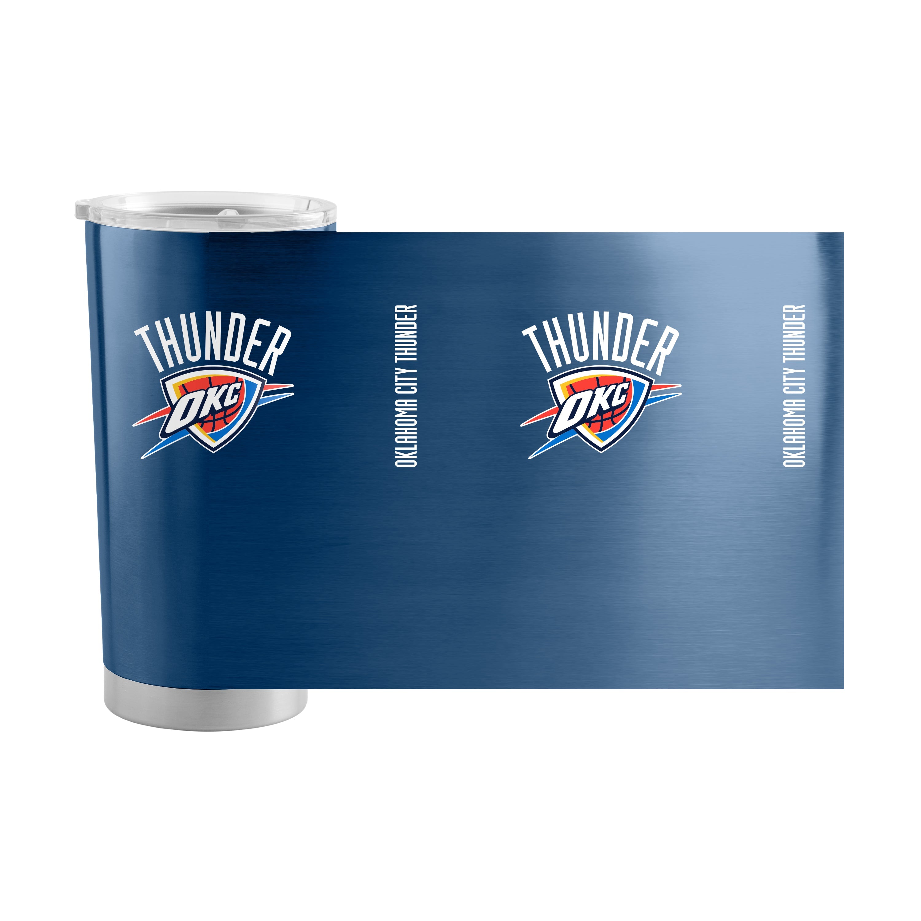 Oklahoma City Thunder Navy 20oz Gameday Stainless Tumbler - Sports Gifts, Sports Memorabilia, Sports Collectibles, Fan Shop