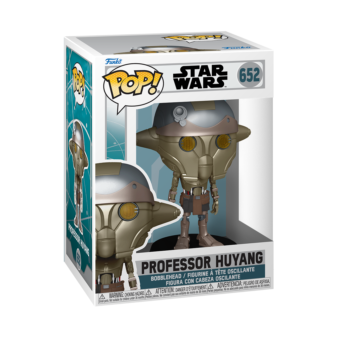 POP! Star Wars: Professor Huyang - Sports Collectibles, Sports Memorabilia, Sports Fan Shop, Sports Gifts