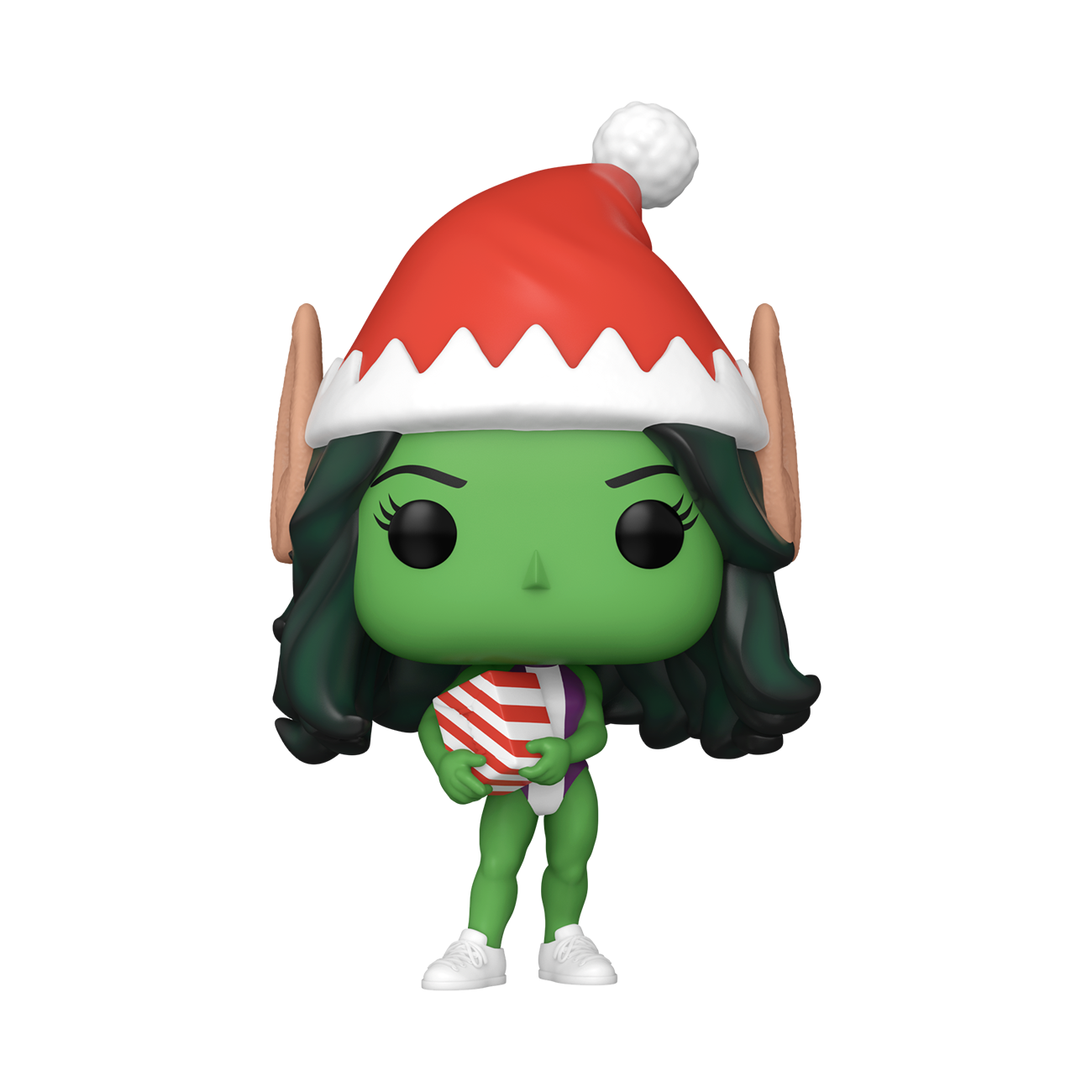 POP! Marvel: Holiday - She-Hulk - Sports Collectibles, Sports Memorabilia, Sports Fan Shop, Sports Gifts