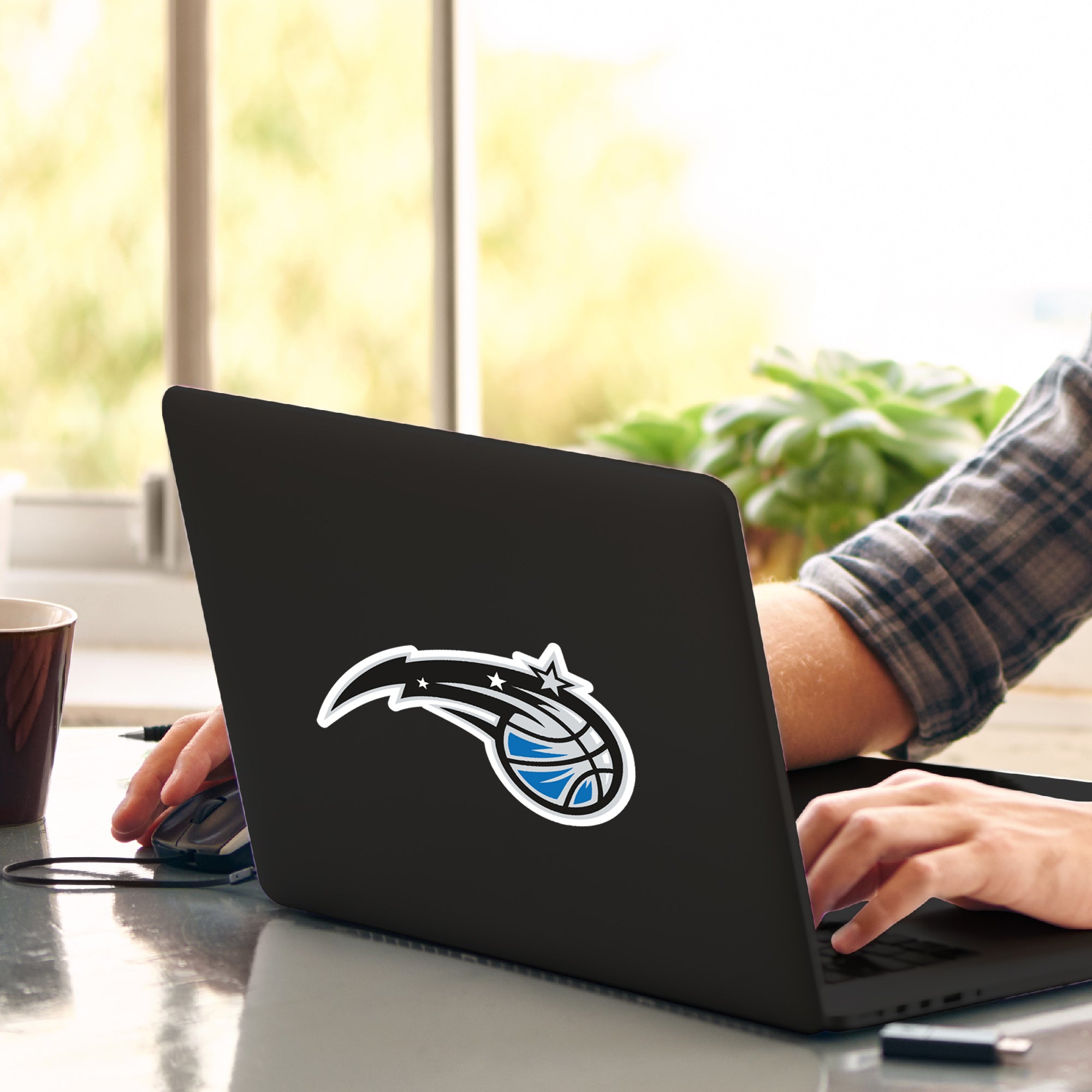 NBA - Orlando Magic Matte Decal - Sports Gifts, Sports Memorabilia, Sports Collectibles, Fan Shop