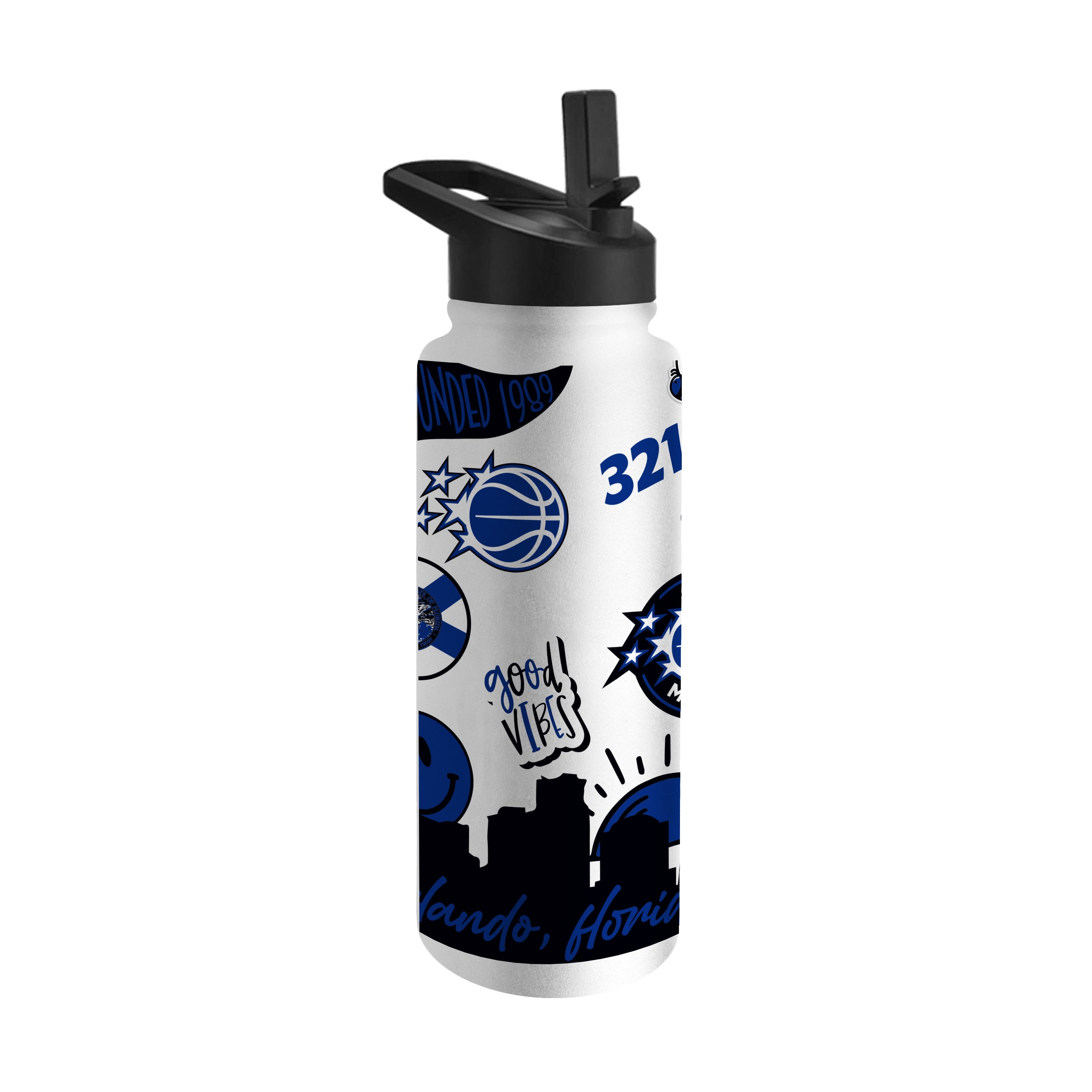 Orlando Magic 34oz Native Quencher Bottle - Sports Gifts, Sports Memorabilia, Sports Collectibles, Fan Shop