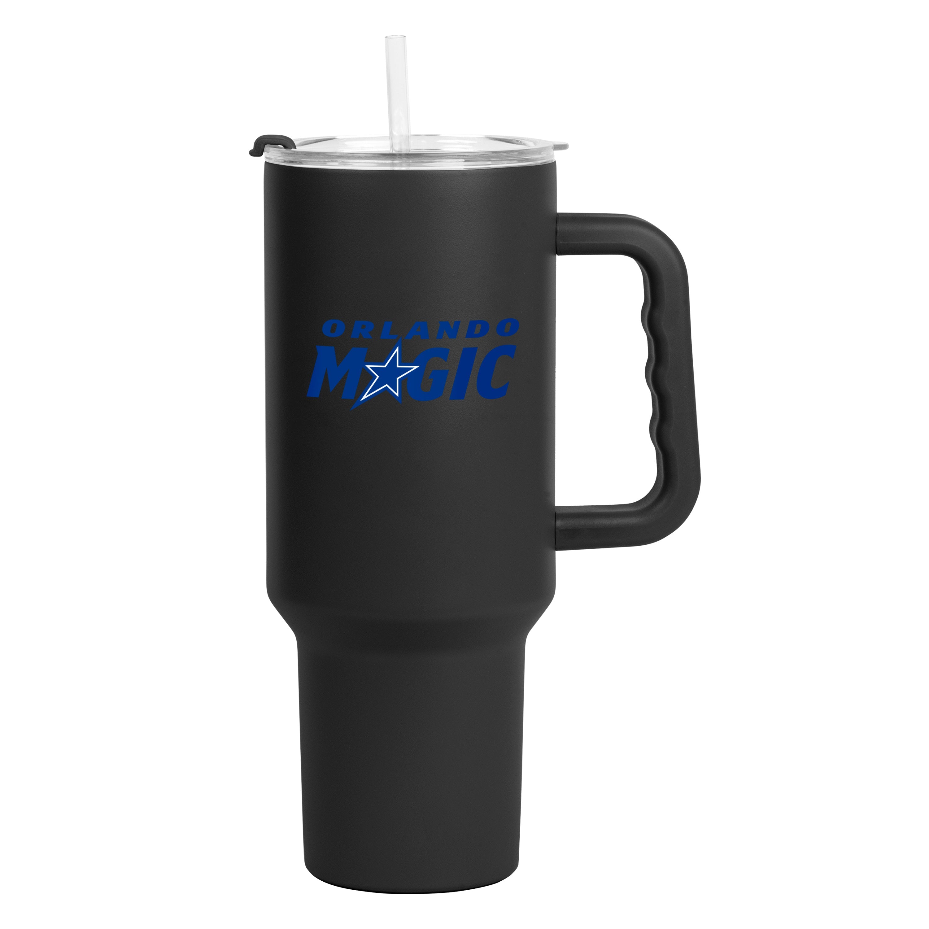 Orlando Magic Black 40oz Flipside Powder Coat Tumbler - Sports Gifts, Sports Memorabilia, Sports Collectibles, Fan Shop