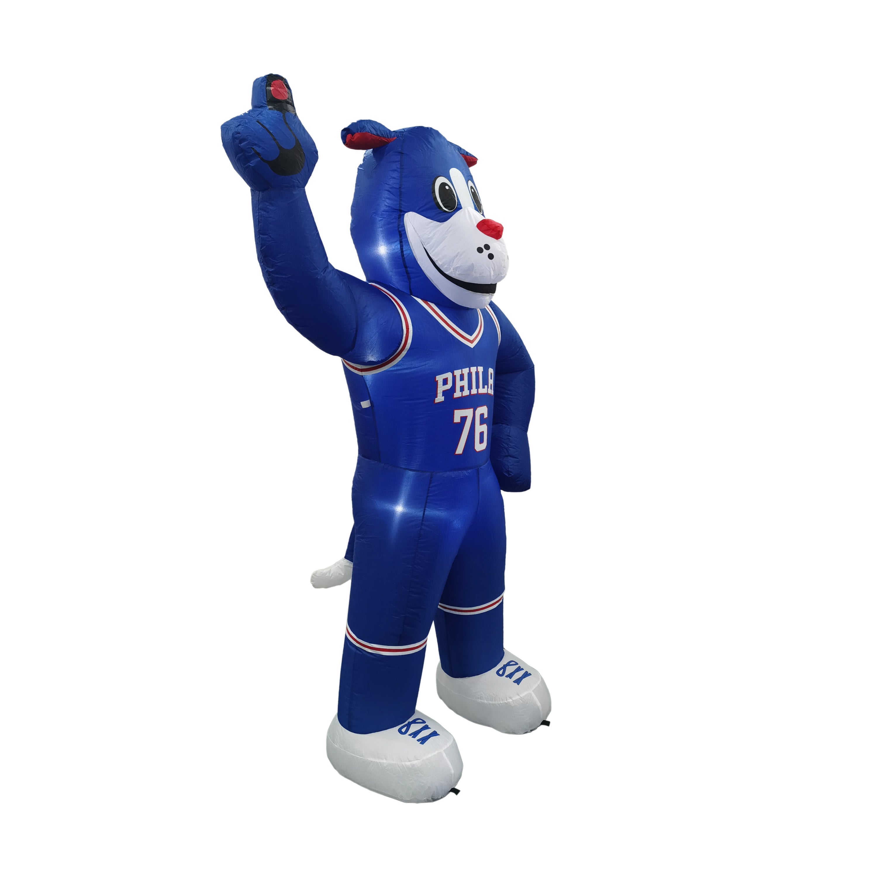 Philadelphia 76ers 7ft Yard Inflatable Mascot - Sports Gifts, Sports Memorabilia, Sports Collectibles, Fan Shop