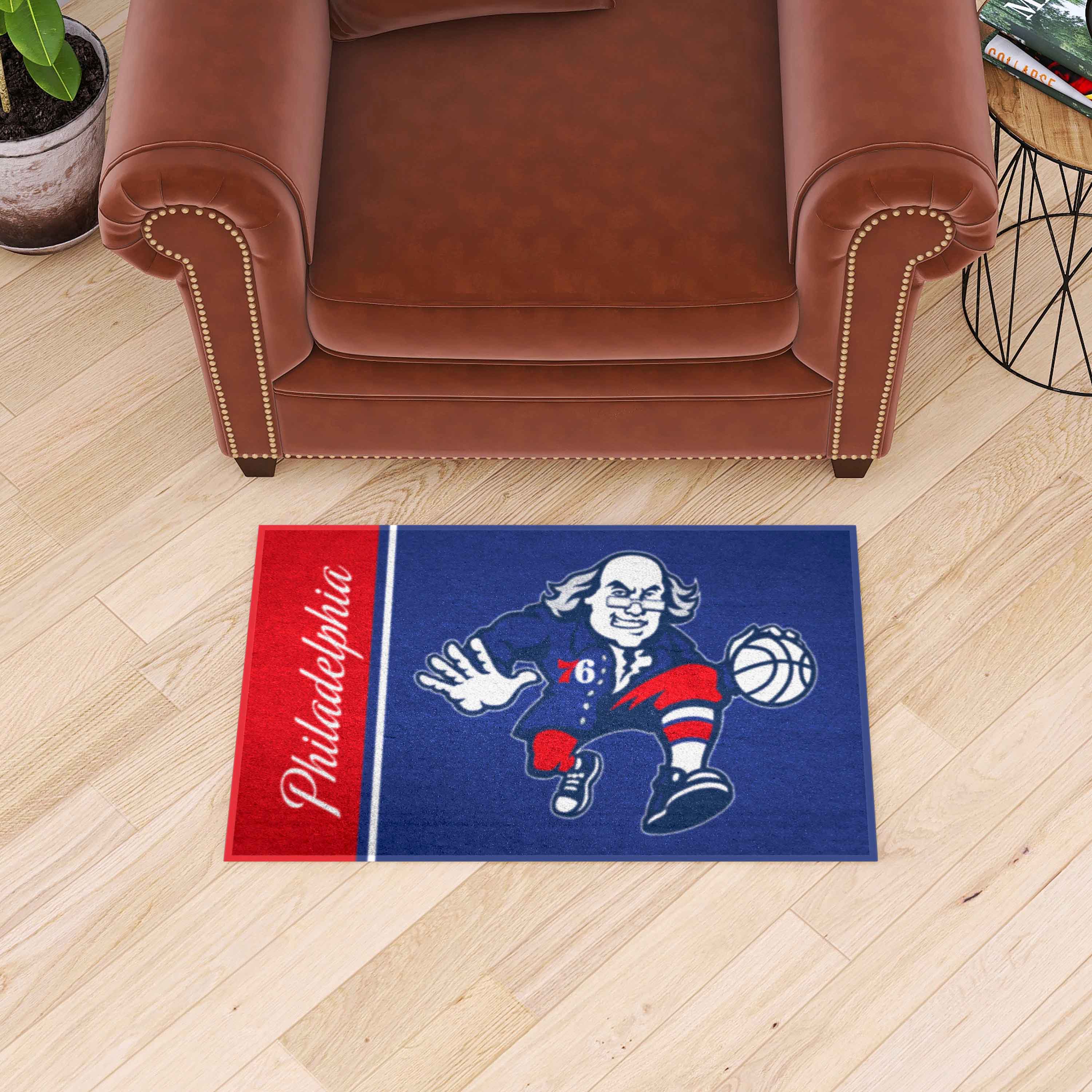 NBA - Philadelphia 76ers Starter Mat - Uniform - Sports Gifts, Sports Memorabilia, Sports Collectibles, Fan Shop