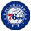 Philadelphia 76ers Roundel Mat