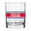 Philadelphia 76ers 14oz Stripe Rocks Glass - Sports Gifts, Sports Memorabilia, Sports Collectibles, Fan Shop