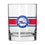 Philadelphia 76ers 14oz Stripe Rocks Glass