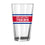 Philadelphia 76ers 16oz Stripe Pint Glass - Sports Gifts, Sports Memorabilia, Sports Collectibles, Fan Shop