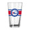 Philadelphia 76ers 16oz Stripe Pint Glass