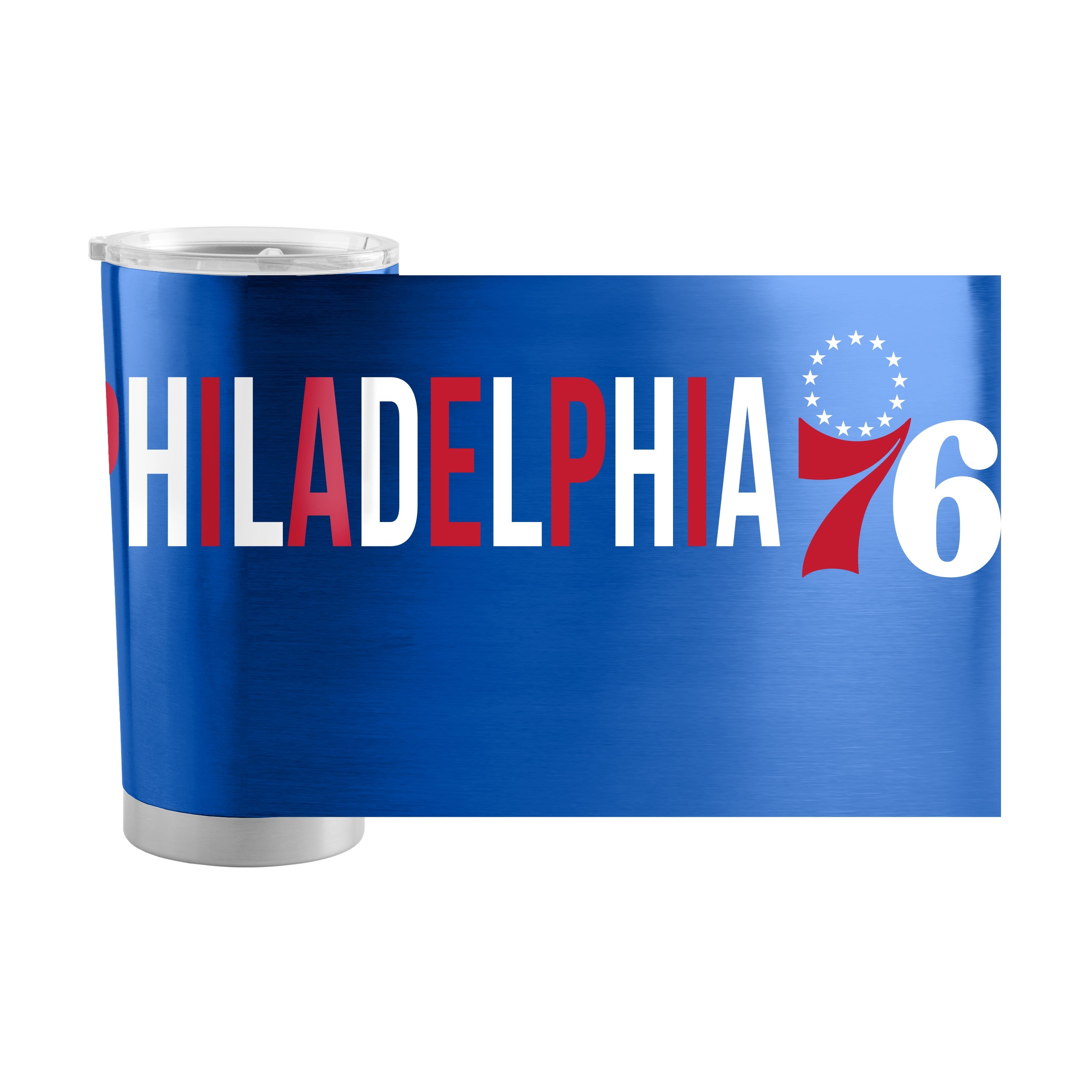 Philadelphia 76ers Overtime 20oz Stainless Tumbler - Sports Gifts, Sports Memorabilia, Sports Collectibles, Fan Shop