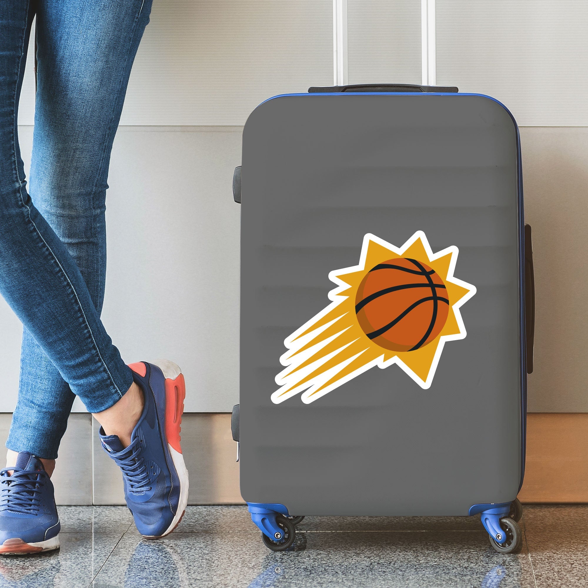 NBA - Phoenix Suns Large Decal - Sports Gifts, Sports Memorabilia, Sports Collectibles, Fan Shop