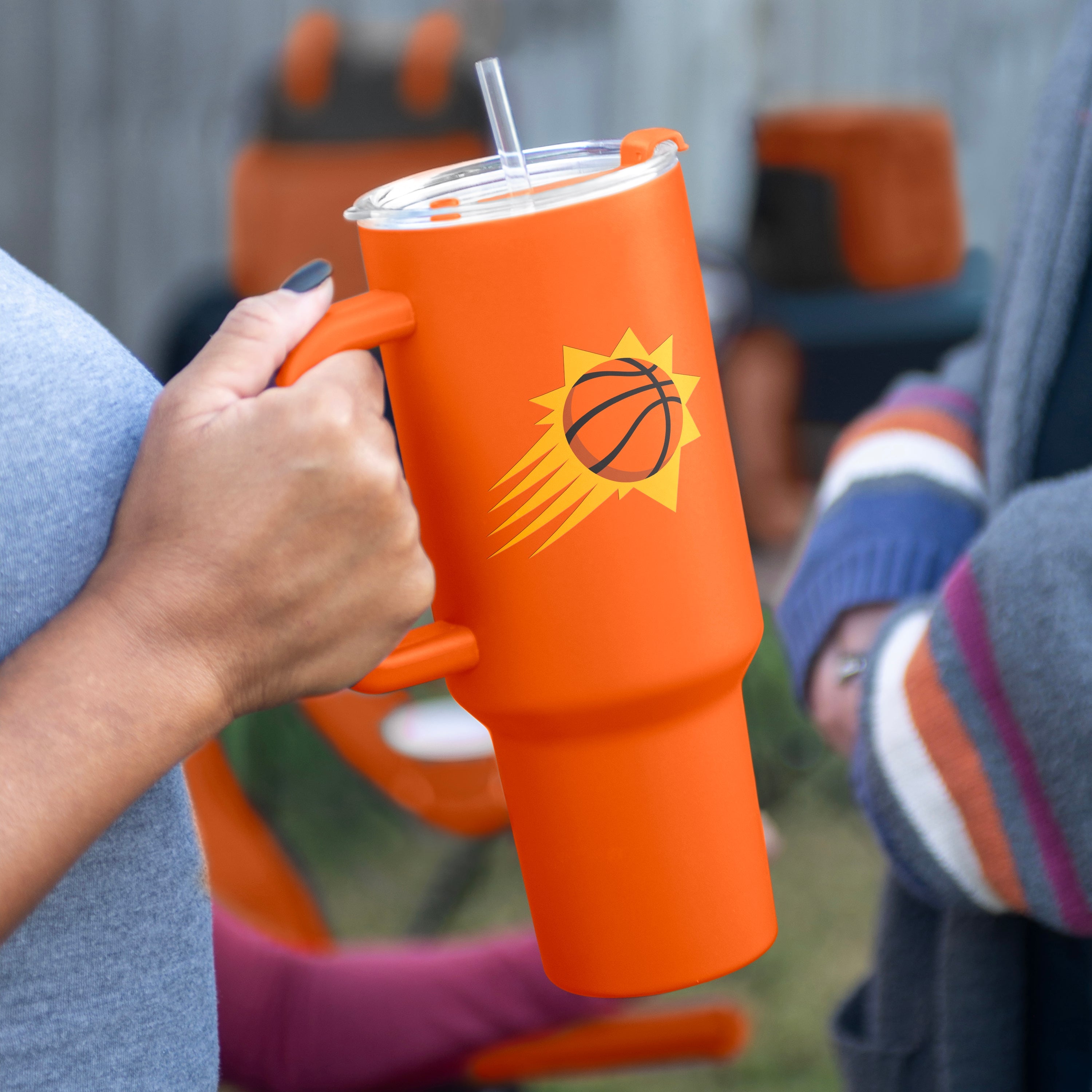 Phoenix Suns 40oz Flipside Powder Coat Tumbler - Sports Gifts, Sports Memorabilia, Sports Collectibles, Fan Shop