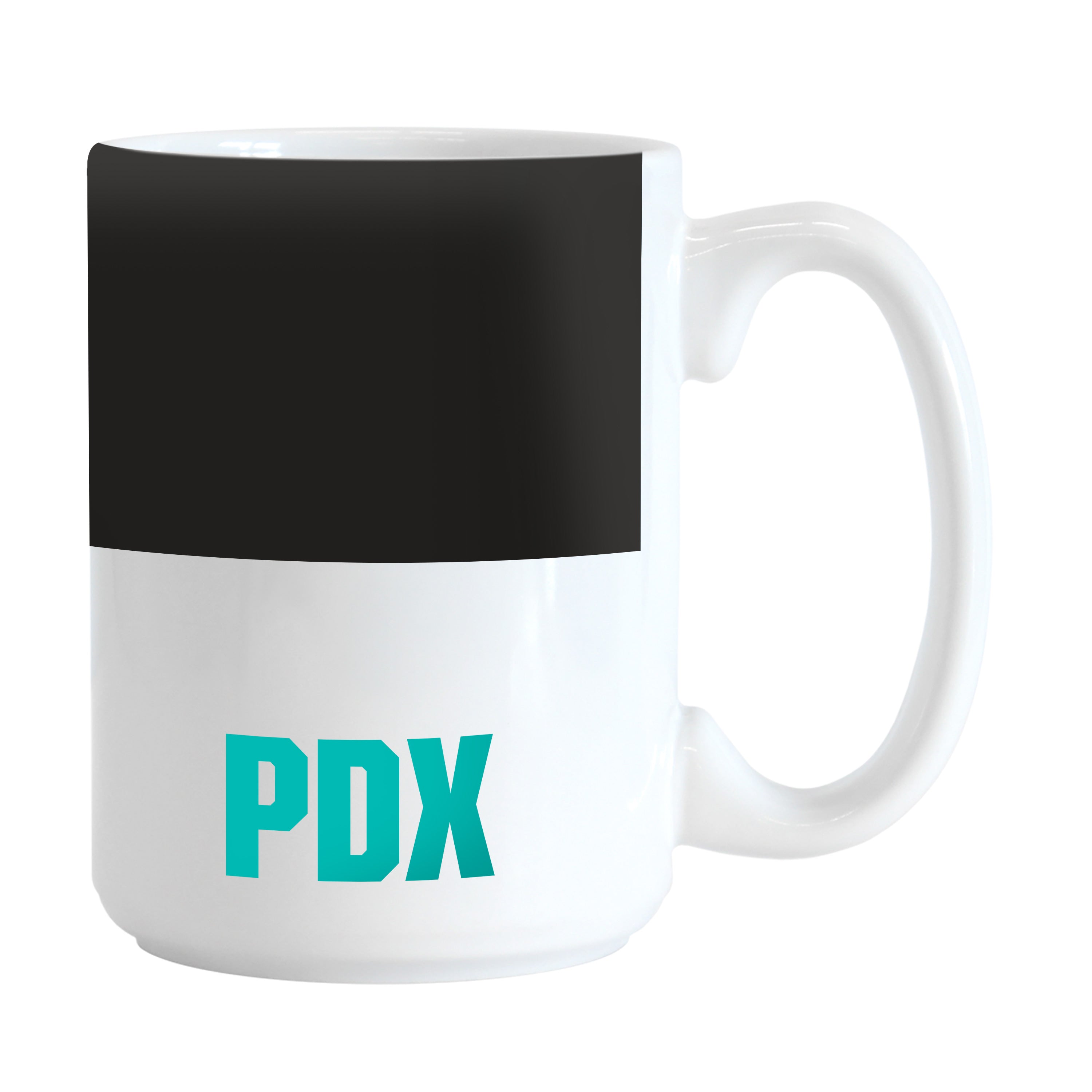 Portland Trail Blazers PDX 15oz Colorblock Sublimated Mug - Sports Gifts, Sports Memorabilia, Sports Collectibles, Fan Shop