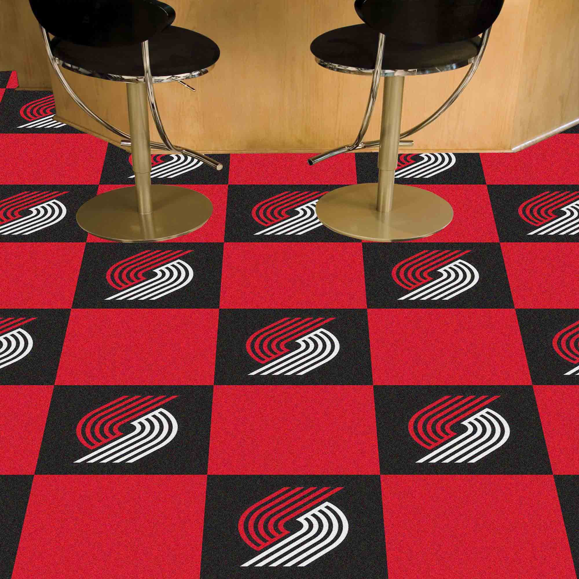 NBA - Portland Trail Blazers Team Carpet Tiles - Sports Gifts, Sports Memorabilia, Sports Collectibles, Fan Shop