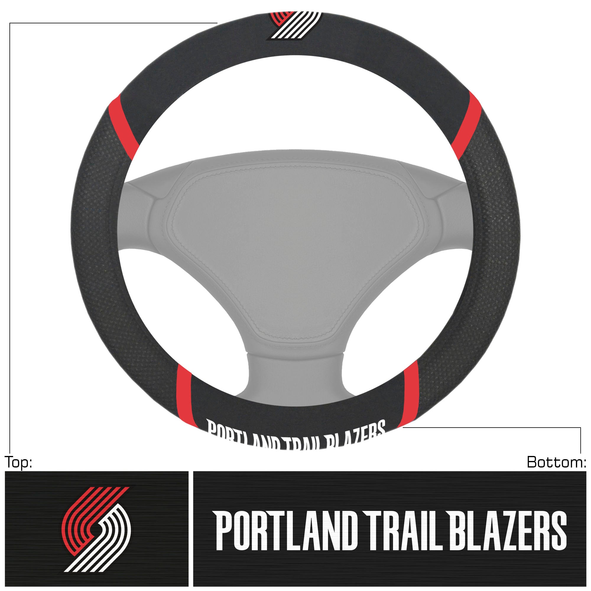 NBA - Portland Trail Blazers Steering Wheel Cover