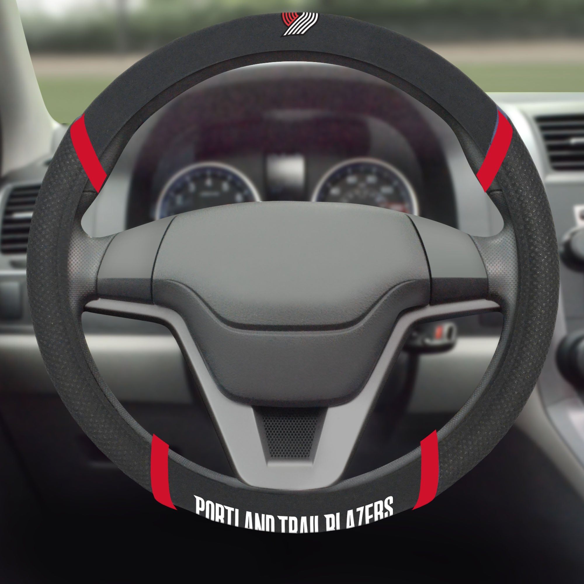 NBA - Portland Trail Blazers Steering Wheel Cover - Sports Gifts, Sports Memorabilia, Sports Collectibles, Fan Shop