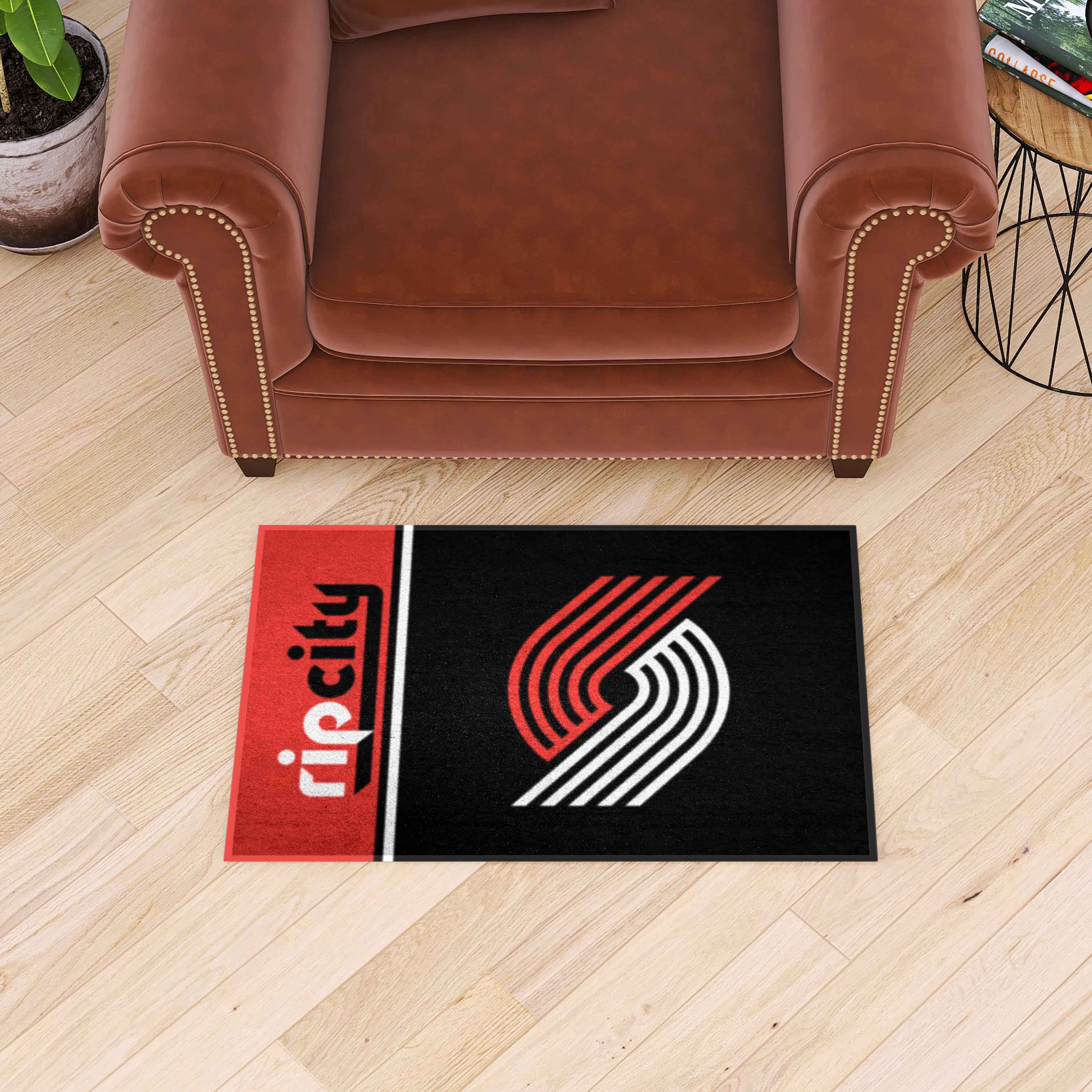 NBA - Portland Trail Blazers Starter Mat - Uniform - Sports Gifts, Sports Memorabilia, Sports Collectibles, Fan Shop