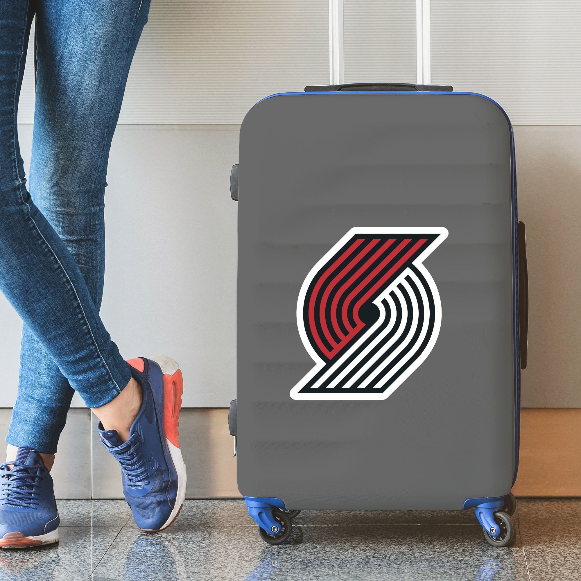 NBA - Portland Trail Blazers Large Decal - Sports Gifts, Sports Memorabilia, Sports Collectibles, Fan Shop