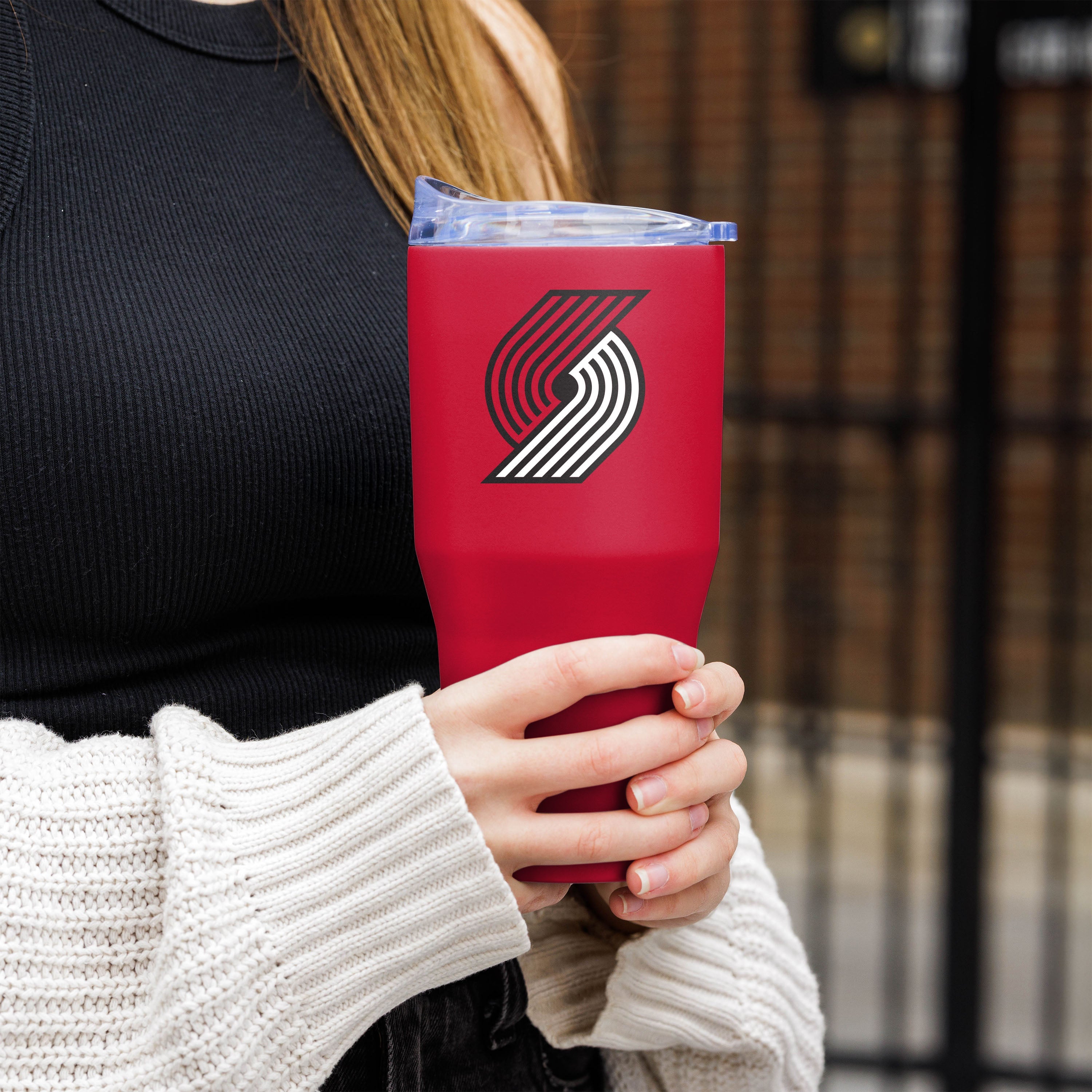 Portland Trailblazers 30oz Flipside Powder Coat Tumbler - Sports Gifts, Sports Memorabilia, Sports Collectibles, Fan Shop