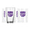 Sacramento Kings 16oz Gameday Pint Glass - Sports Gifts, Sports Memorabilia, Sports Collectibles, Fan Shop
