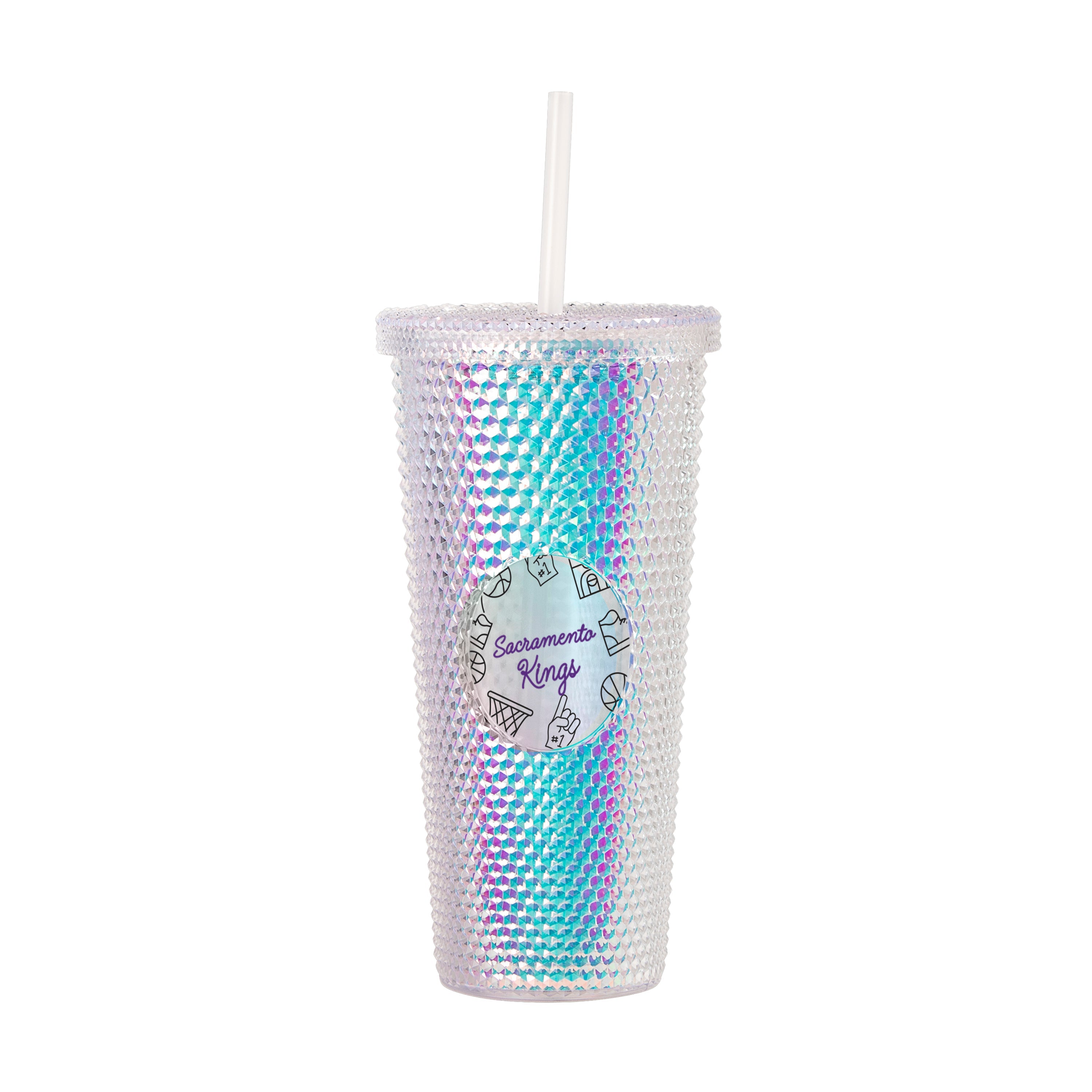 Sacramento Kings 24oz Playmaker Iridescent Stud Tumbler