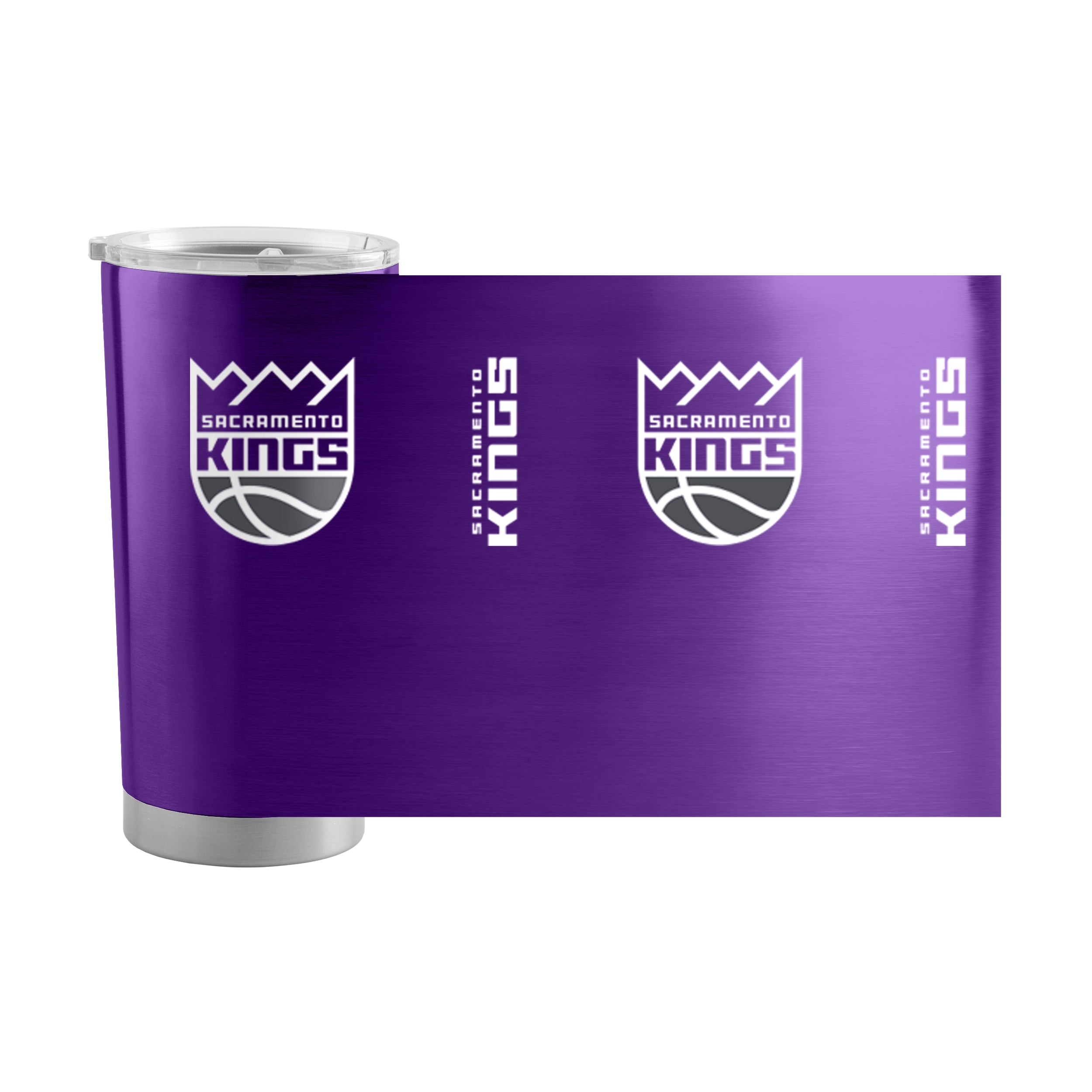 Sacramento Kings 20oz Gameday Stainless Steel Tumbler - Sports Gifts, Sports Memorabilia, Sports Collectibles, Fan Shop