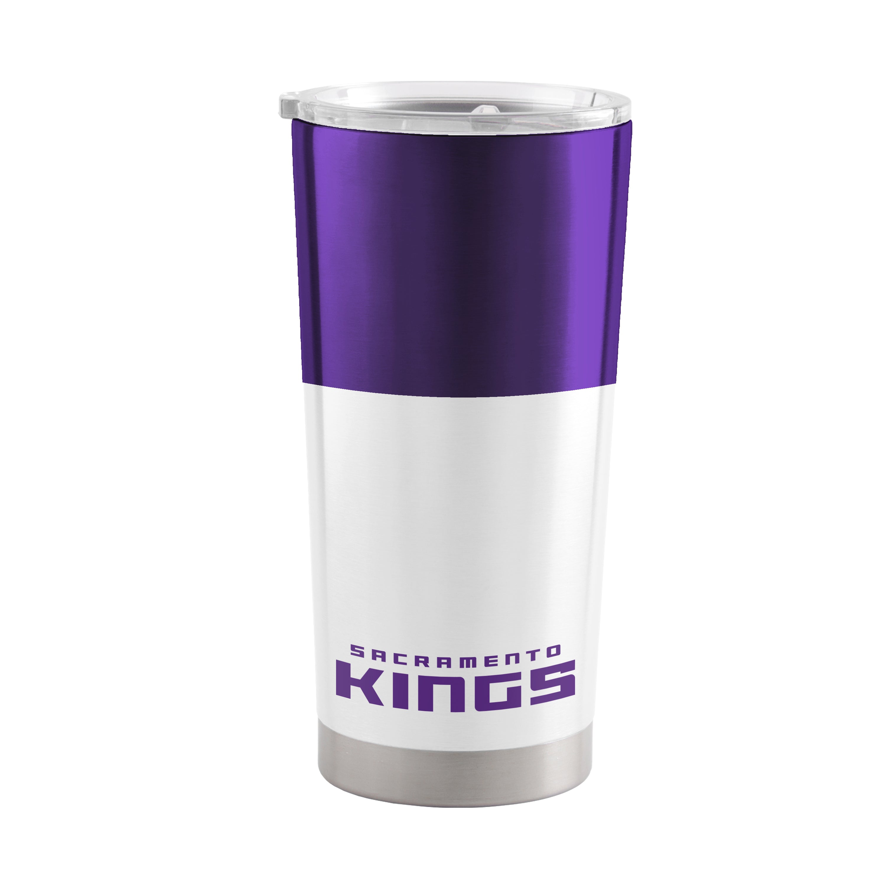 Sacramento Kings 20oz Colorblock Stainless Steel Tumbler - Sports Gifts, Sports Memorabilia, Sports Collectibles, Fan Shop